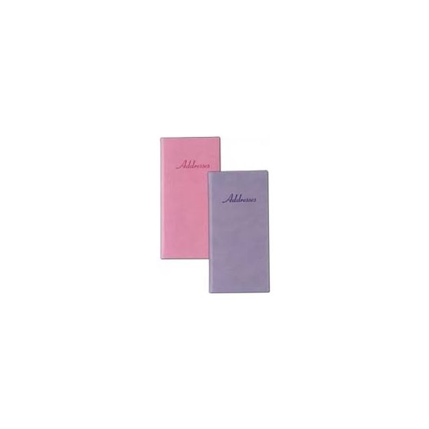 Esposti Pastel Address Book Slim W78mm x H160mm Lilac