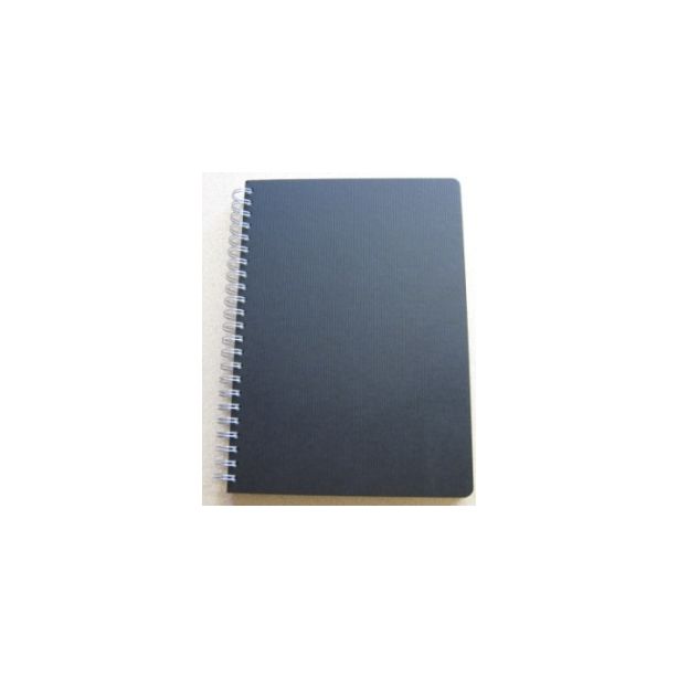 Seawhite Spiral Bound Sketch Book, A4 Portrait, 50 Leaves, Black Cover