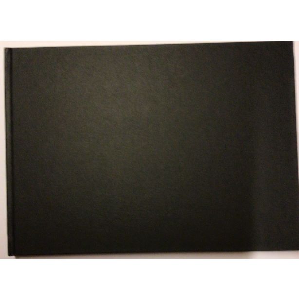 Goldline Sketch Book, A4 Landscape, 64 Leaves, Black Cover