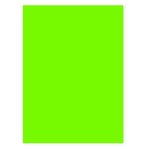 Fluorescent Green Card 510mm x 636mm 250gsm