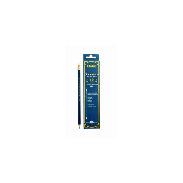 Helix Oxford HB Pencils, Pack of 12