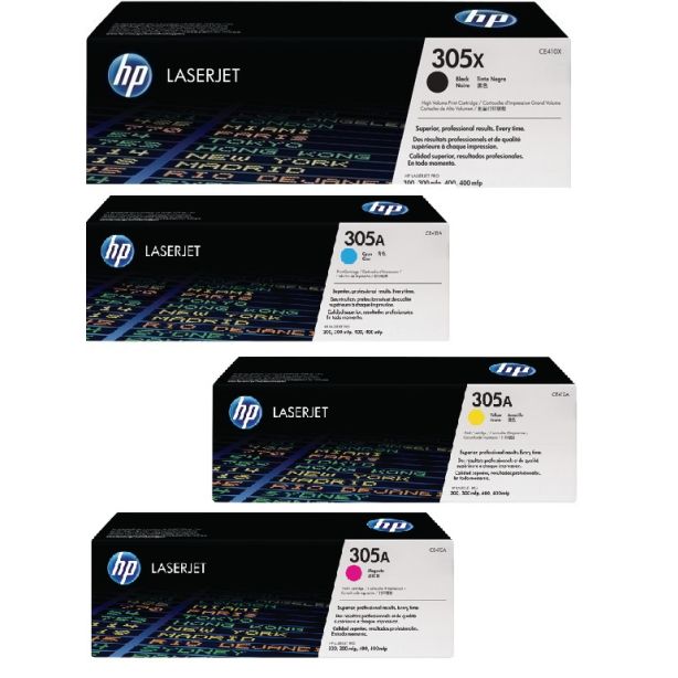 HP 305 Original Laserjet Toner Cartridges. 