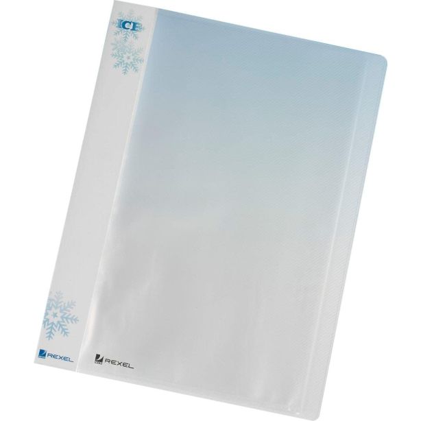 Rexel Ice 20 Pocket Display Book Clear