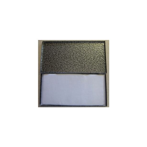 Ink Pad in Metal Case For Own Ink. Supplied Dry.