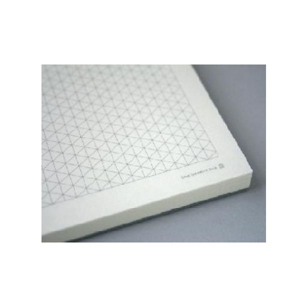 Goldline 125gsm Isometric A4 Pad  