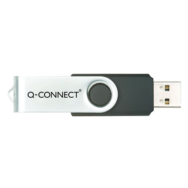 Q-Connect USB 2.0 Swivel Flash Drives