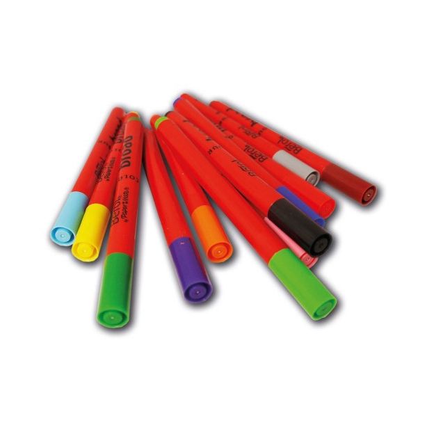 Berol Colour Broad Fibre Tipped Pen, Red