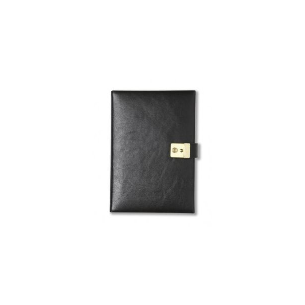 Vintage Hide Leather Lockable Journal