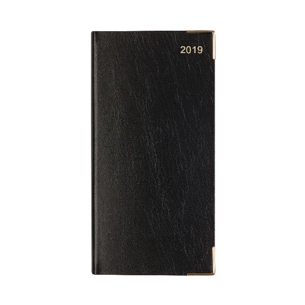 Letts Business Slim Diary, Month to View, Portrait, Black, 2020