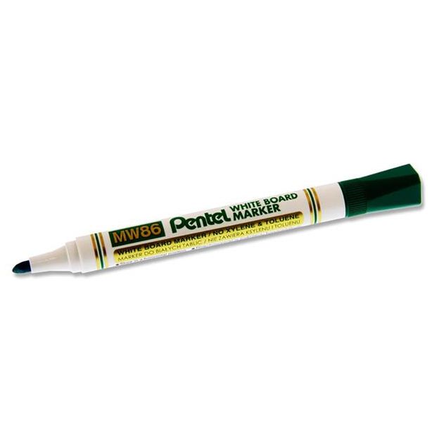 Pentel Chisel Point White Board Marker, Green