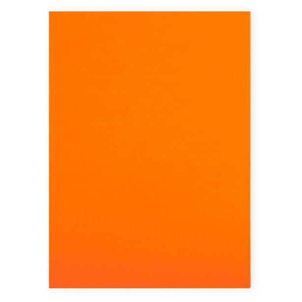 Fluorescent Orange Card 510mm x 636mm 250gsm