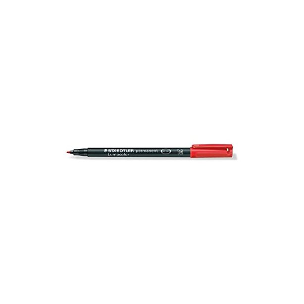 Staedtler Lumocolor Medium Permanent Red, 317-2