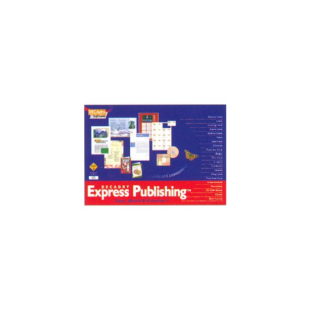 Decadry Express Publishing Software3 (english). Version 3