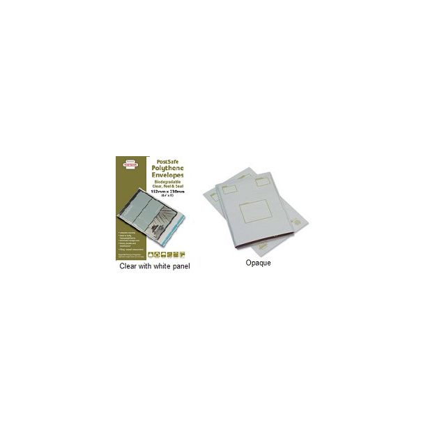 PostSafe Biodegradable Polythene Envelopes