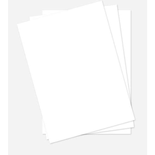 Blotting Paper Brilliant White Size A4 Pack of 4 sheets, for Home, Office, Arts & Crafts