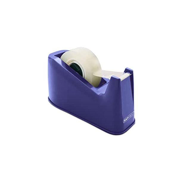 Rapesco Tape Dispenser 300, Small, Blue