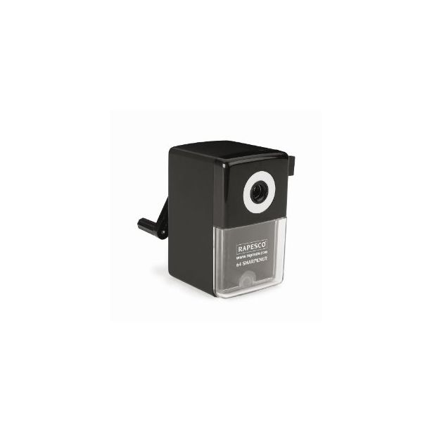 Rapesco 64 Desktop Pencil Sharpener. Black