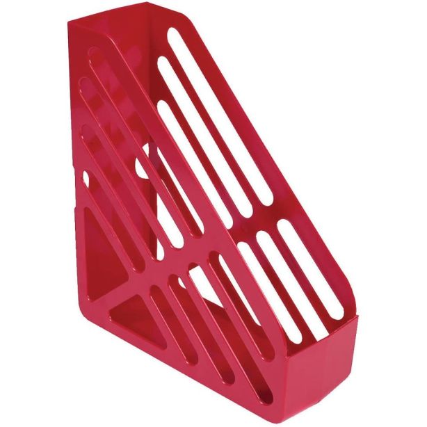 Q Connect Red Magazine Rack