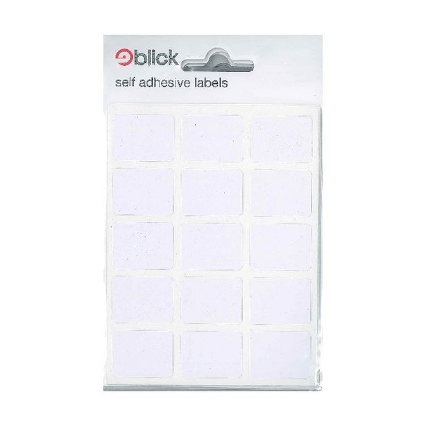 White Rectangular Labels