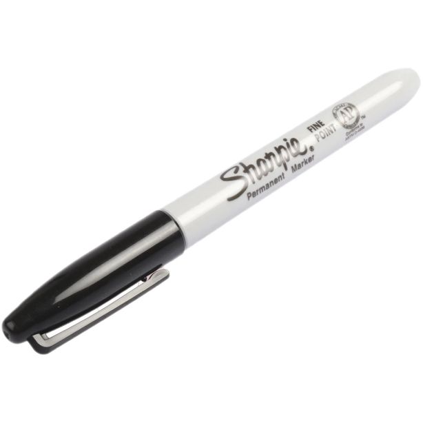 Sharpie Fine Permanent Marker, Black