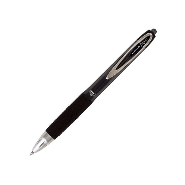 Uni-Ball Signo UMN-207 Retractable Gel Ink Pen, Black