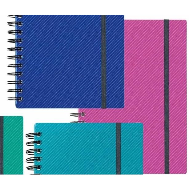 Snopake A4 NoteGuard Hardback Notebook, Pink