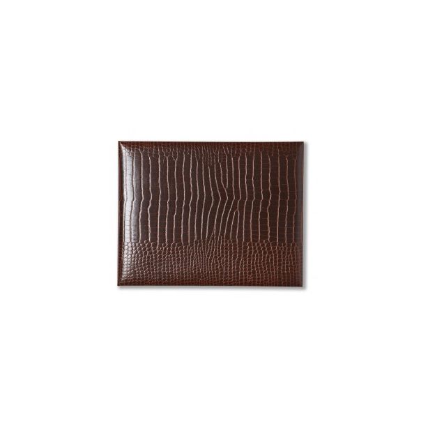 Crocodile Grain Leather Visitors Book