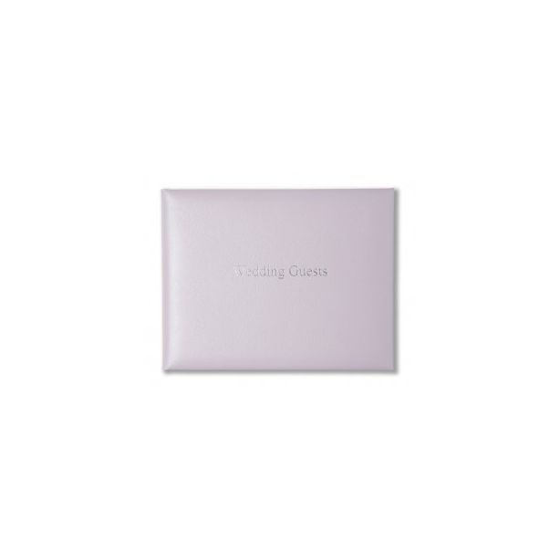 Tuscana Grain Leather Wedding Guest Book