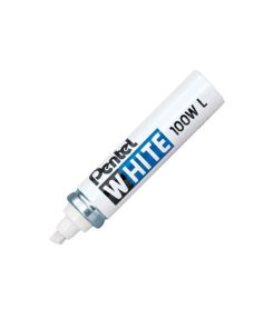 Pentel White Marker, Chisel Tip, Large