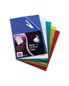 Rexel Nyrex PVC Cut Flush Folders A4