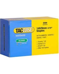 Tacwise 140/8mm Staples, Pack of 5000 0341 - Rexel 88/8