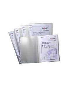 Snopake Classic Clear Display Book A4, 24 Pocket, Clear