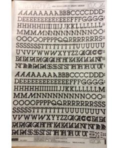 Letraset Letragraphica 2024 48pt. Lubalin Graph Medium 12.2mm