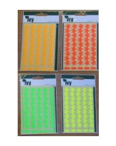 Ivy Self Adhesive Labels - Stars