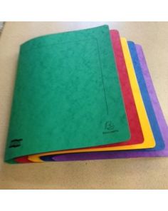 Europa Pressboard Ringbinder. 16mm. 500 Microns. Assorted Colours. Pack of 10