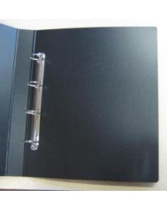 Bantex Oversized A3 Portrait Ring Binder, 4D Ring Mechanism, Black