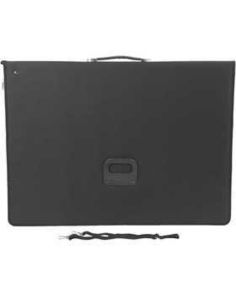 A1 Zipped Presentation Case, 15 sleeve capacity, 9 ring, Black