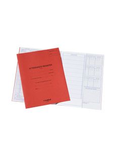 Guildhall Attendance Register Soft Cover