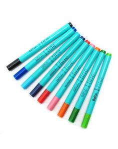 Berol Colour Fine Fibre Tipped Pens, Light Blue