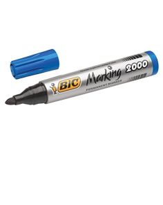 BiC Marking 2000 Permanent Bullet Tip Marker Pen 1.7mm, Blue