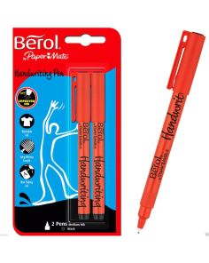 Berol Handwriting Pen Black, Pack of 2