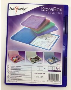 Snopake StoreBox A4 Electra  Blue