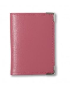 Tuscana Grain Leather Bus Pass Holder