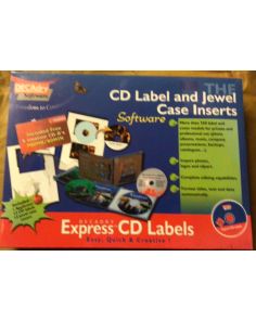 Decadry Software CD Label and Jewel Case Inserts