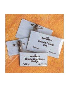 Durable Combi Clip Badges