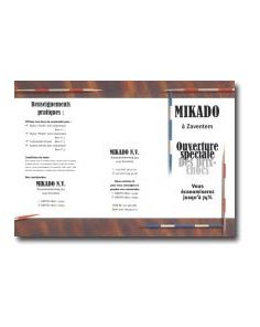 Decadry All Purpose Paper Frames & Borders / 3 Fold Event Cards / Business Cards - Mikado