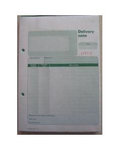 Business Set Pre Printed Delivery Note. 2 Part. Pack of 100