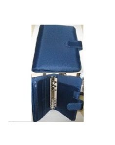 Filofax Style Denim Look Personal Organiser