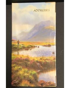 Address Book, 154mm by 82mm, Fisherman Picture Cover