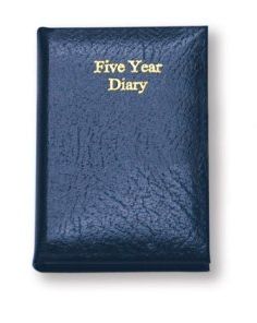 Montana Grain Leather Five Year Diary